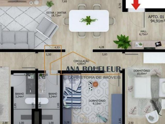 Apartamento venda em Ivoti