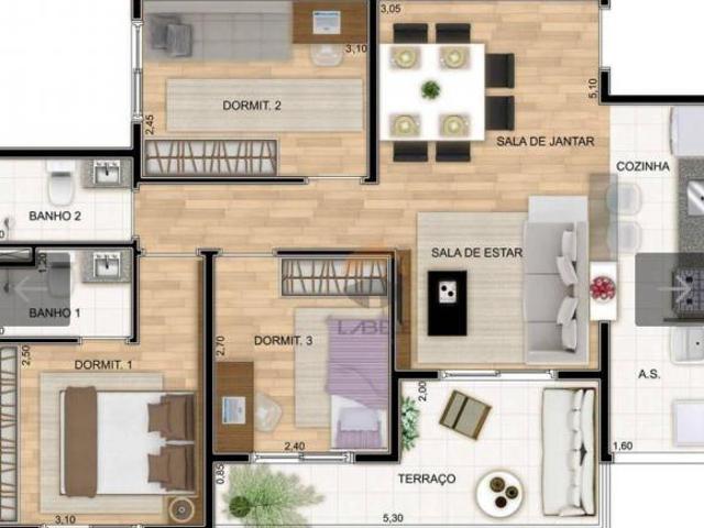 Apartamento venda em Região Imediata de São Paulo, Região Metropolitana de São Paulo