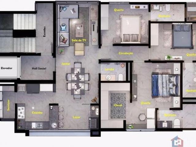 Apartamento venda em Região Geográfica Imediata de Patos de Minas, Patos de Minas