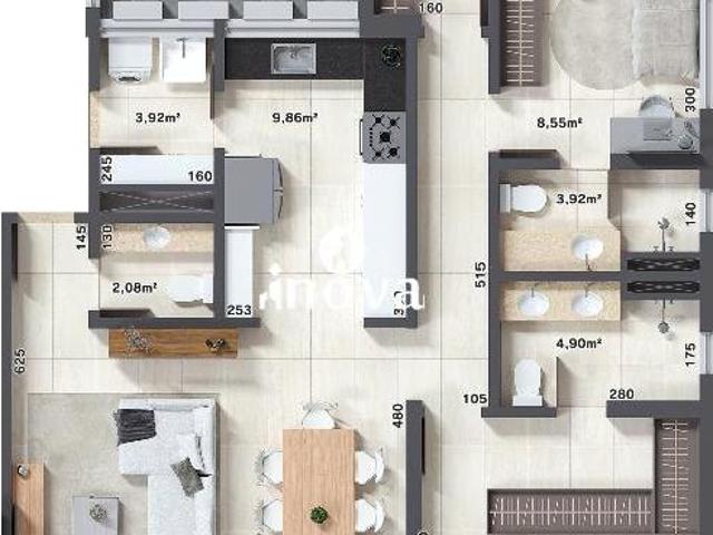 Apartamento venda em Região Geográfica Imediata de Uberaba, Uberaba