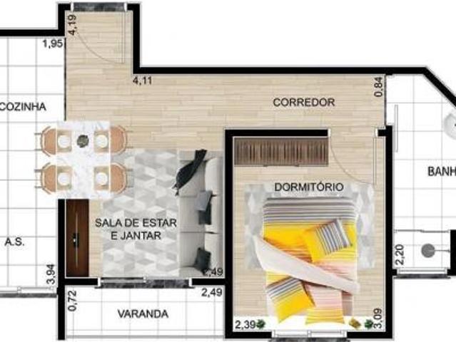 Apartamento venda em Jardim dos Abreus, Caieiras