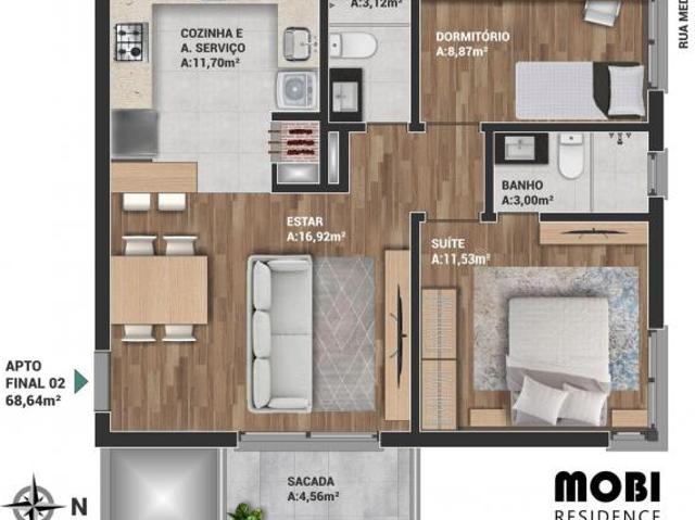 Apartamento venda em Região Geográfica Imediata de Caxias do Sul, Caxias do Sul
