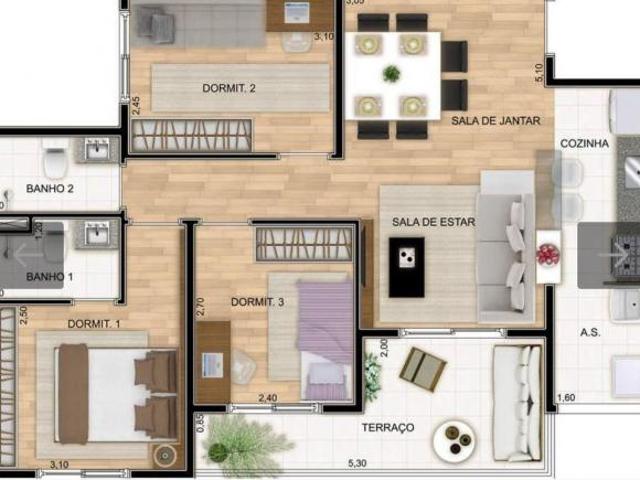 Apartamento venda em Região Imediata de São Paulo, Região Metropolitana de São Paulo