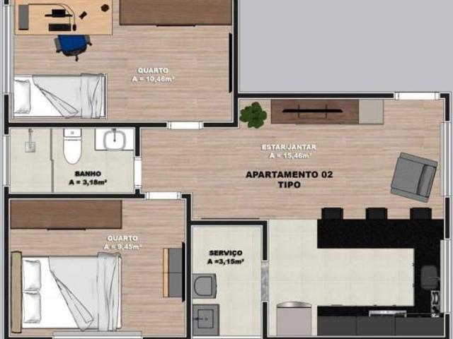 Apartamento venda em Região Geográfica Imediata de Santa Bárbara - Ouro Preto, Mariana
