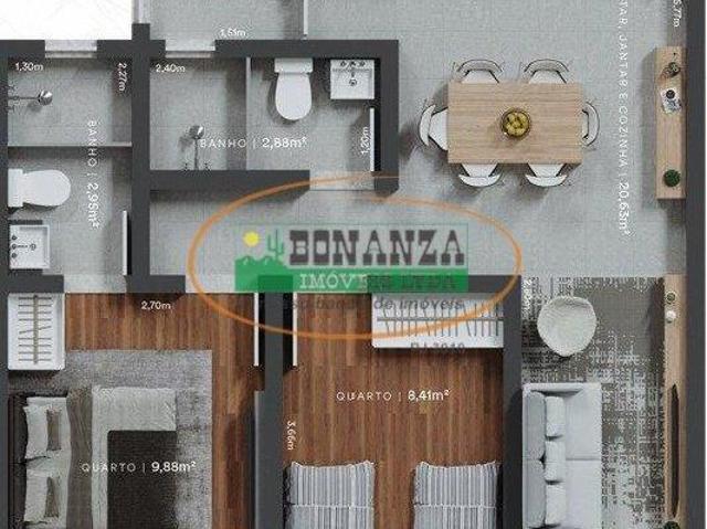 Apartamento venda em Guarda-Mór, São João del-Rei