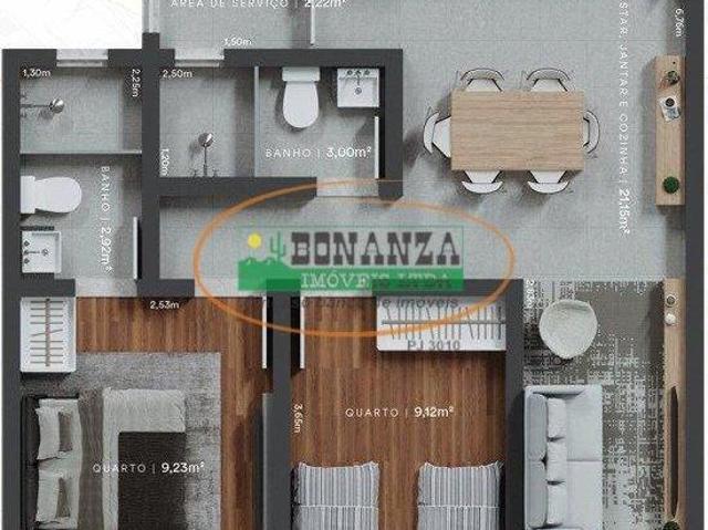 Apartamento venda em Guarda-Mór, São João del-Rei