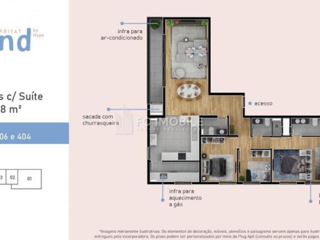 Apartamento venda em Região Geográfica Imediata de Curitiba, Região Metropolitana de Curitiba