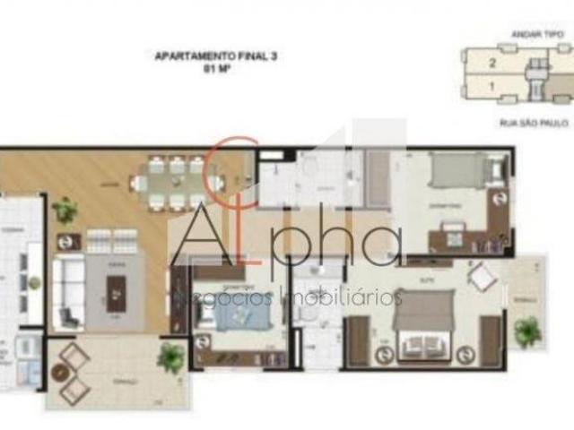 Apartamento venda em Região Imediata de São Paulo, Região Metropolitana de São Paulo