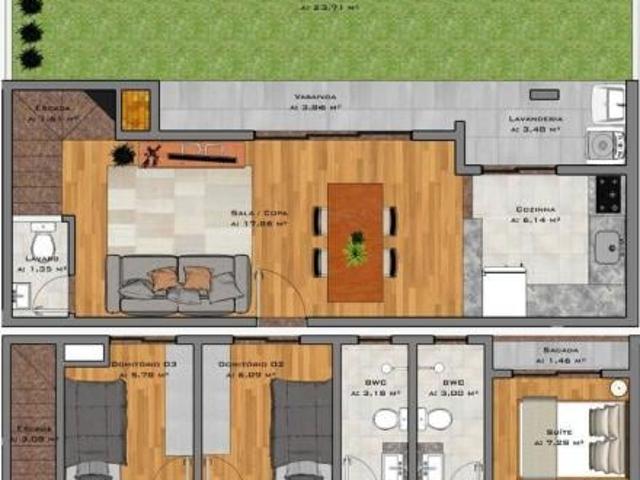 Apartamento venda em Curitiba, Hauer
