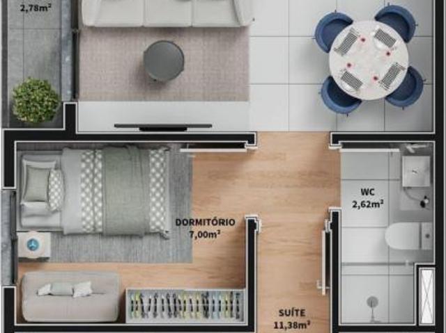 Apartamento venda em Guaíba, Coronel Nassuca