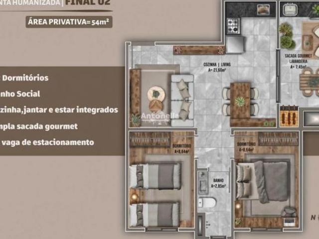 Apartamento venda em Região Geográfica Imediata de Caxias do Sul, Caxias do Sul