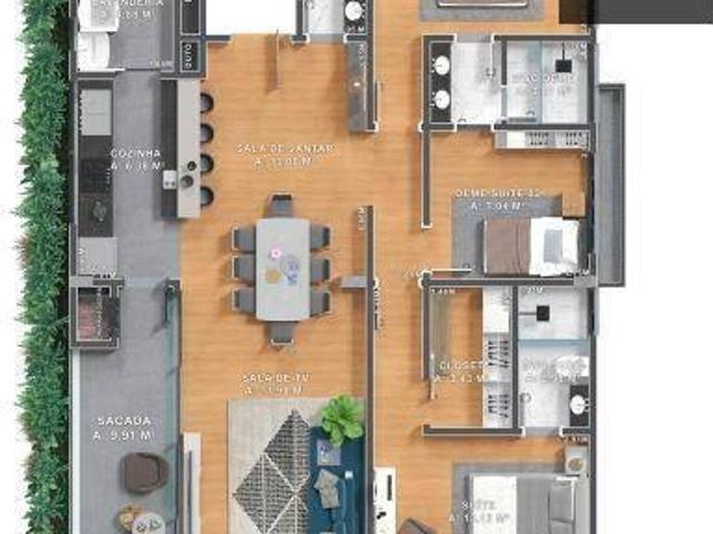 Apartamento venda em Região Geográfica Imediata de Cascavel, Cascavel