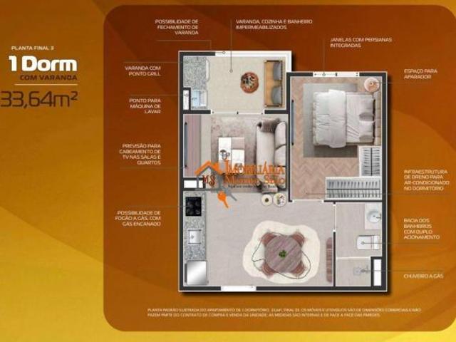 Apartamento venda em Região Imediata de São Paulo, Região Metropolitana de São Paulo