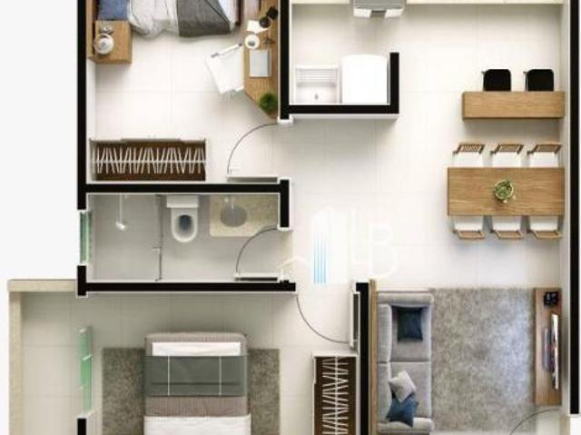 Apartamento venda em Região Geográfica Imediata de Uberlândia, Oliveira Fortes