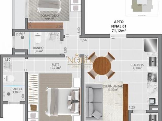 Apartamento venda em Torres