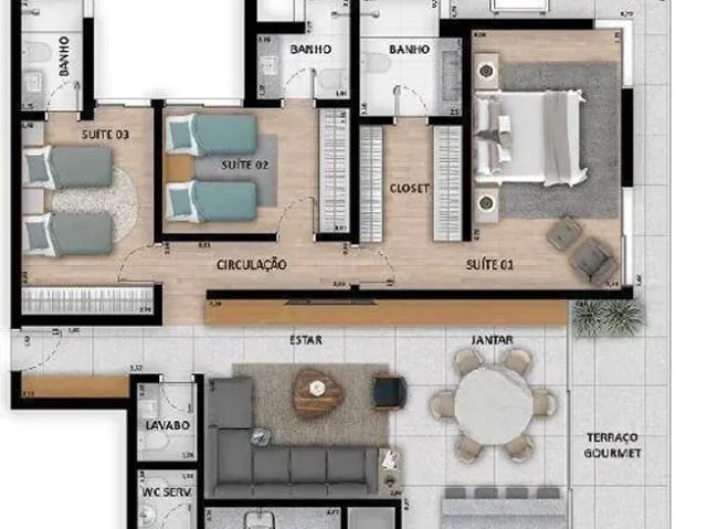 Apartamento venda em Região Imediata de Guaratinguetá, Região Metropolitana do Vale do Paraíba e Litoral Norte