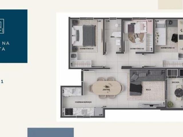 Apartamento venda em Claudete, Cascavel