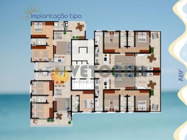 Apartamento venda em Balneário Garden Mar, Caraguatatuba