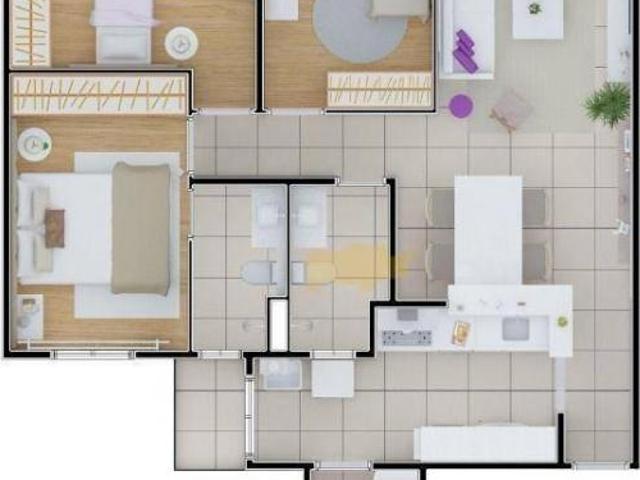 Apartamento venda em Jardim Ypê, Paulinia