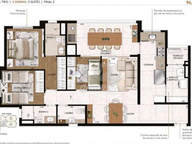 Apartamento venda em Região Imediata de São Paulo, Região Metropolitana de São Paulo