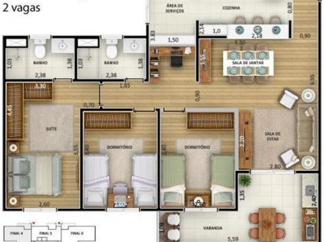 Apartamento venda em Jardim São Pedro, Jundiaí