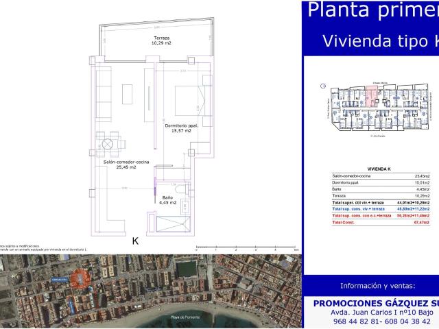Piso en venta en Alto Guadalentín, Murcia