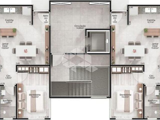 Apartamento venda em Região Geográfica Imediata de Santa Cruz do Sul, Santa Cruz do Sul