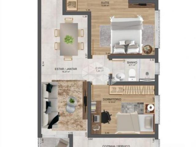 Apartamento venda em Região Geográfica Imediata de Santa Maria, Santa Maria
