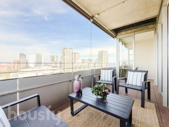 Apartamento en alquiler en Barcelona, Diagonal Mar i el Front Marítim del Poblenou