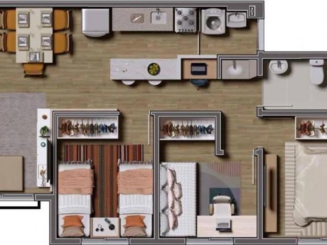 Apartamento venda em Vargem Grande Paulista