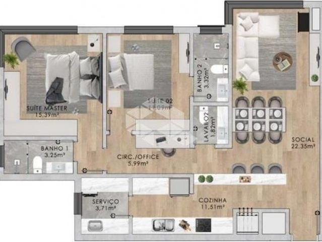 Apartamento venda em Região Geográfica Imediata de Caxias do Sul, Nova Petrópolis