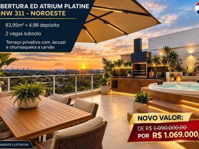 Apartamento venda em SQNW 311, Plano Piloto