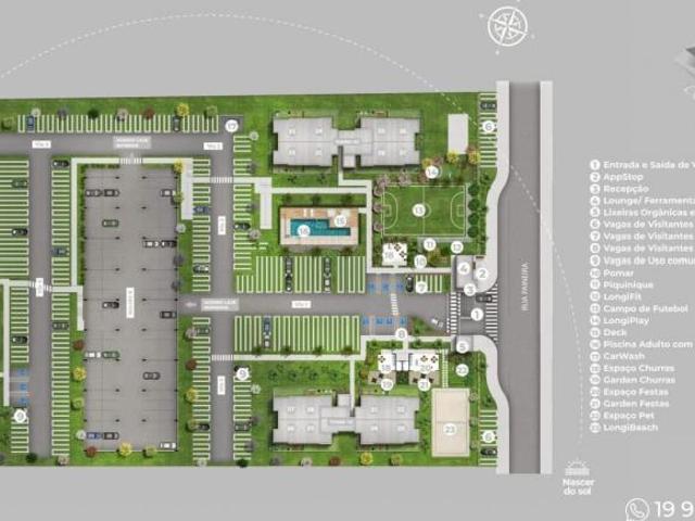 Apartamento venda em Residencial Parque das Árvores, Paulínia