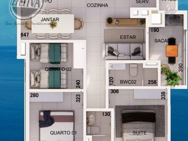 Apartamento venda em Guaratuba, Região Geográfica Intermediária de Curitiba