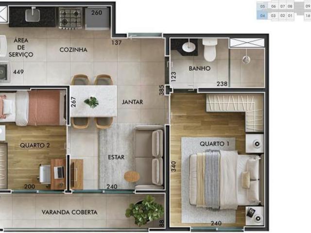 Apartamento venda em Conjuto Habitacional Turistica, São Paulo
