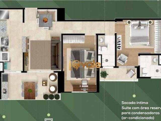 Apartamento venda em Região Imediata de São José dos Campos, Região Metropolitana do Vale do Paraíba e Litoral Norte
