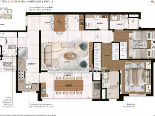 Apartamento venda em Região Imediata de São Paulo, Região Metropolitana de São Paulo
