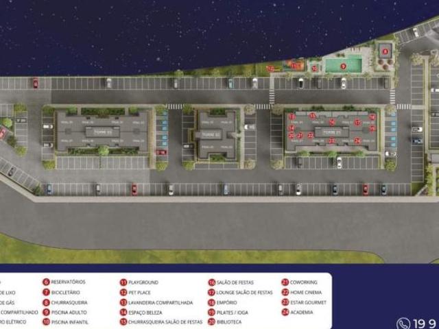 Apartamento venda em Jardim São Felipe, Hortolândia