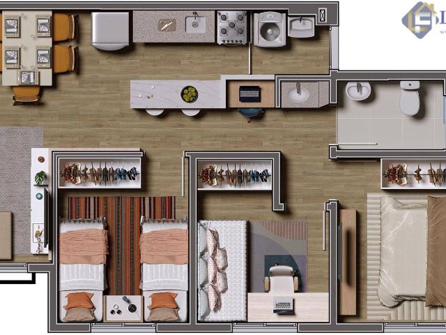 Apartamento venda em Vargem Grande Paulista