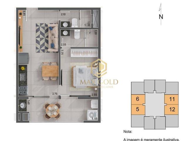 Apartamento venda em Região Imediata de Caraguatatuba-Ubatuba-São Sebastião, Região Metropolitana do Vale do Paraíba e Litoral Norte