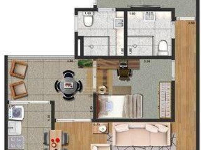 Apartamento venda em Região Imediata de São José dos Campos, Região Metropolitana do Vale do Paraíba e Litoral Norte
