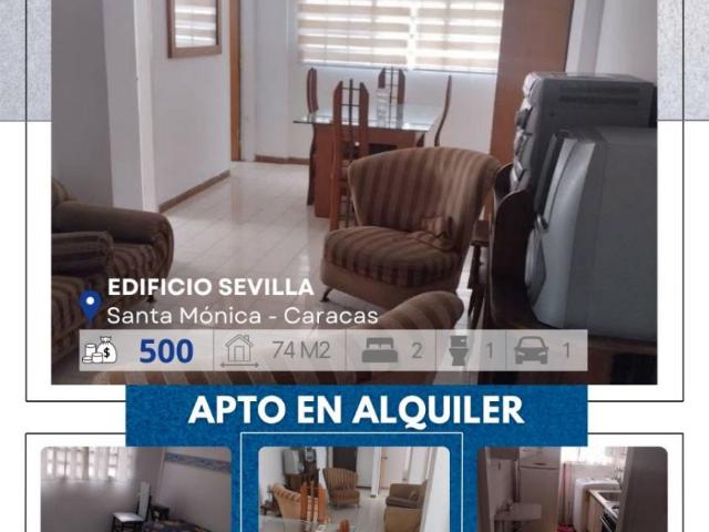 Apartamento en alquiler en Caracas, Distrito Capital