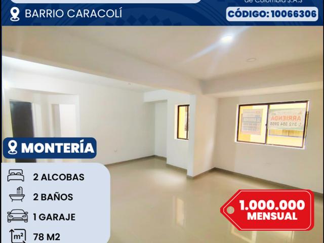 Apartamento en arriendo en Córdoba