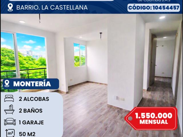 Apartamento en arriendo en La Castellana, Centro