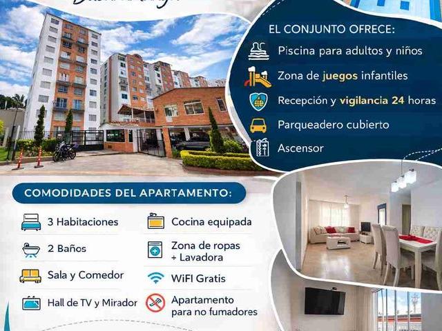 Apartamento en arriendo en Fontana, Santander