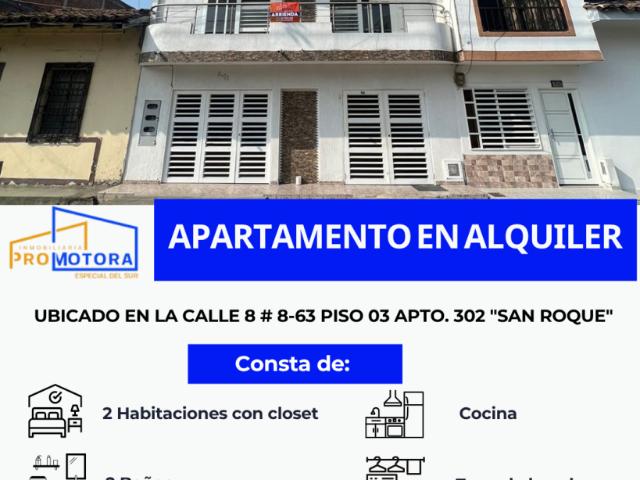 Apartamento en arriendo en Sur, Pradera