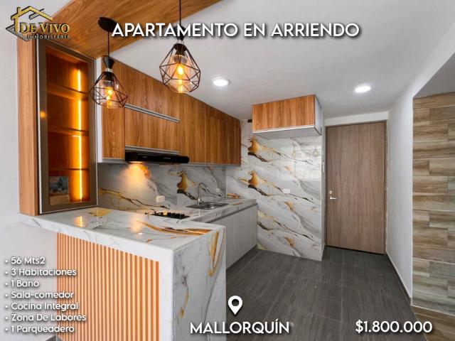 Apartamento en arriendo en Salgar, Puerto Colombia