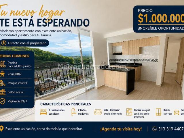 Apartamento en arriendo en Ricaurte, Cundinamarca