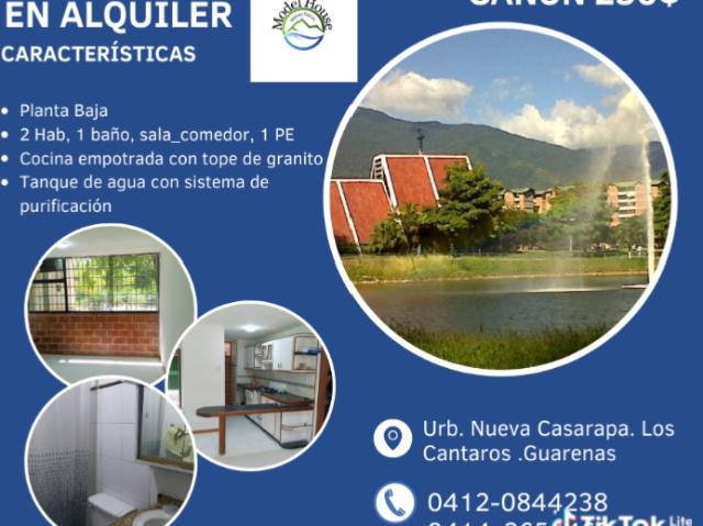 Apartamento en alquiler en Guarenas, Miranda