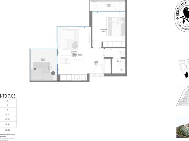 Apartamento en venta en Los Cristianos, Arona